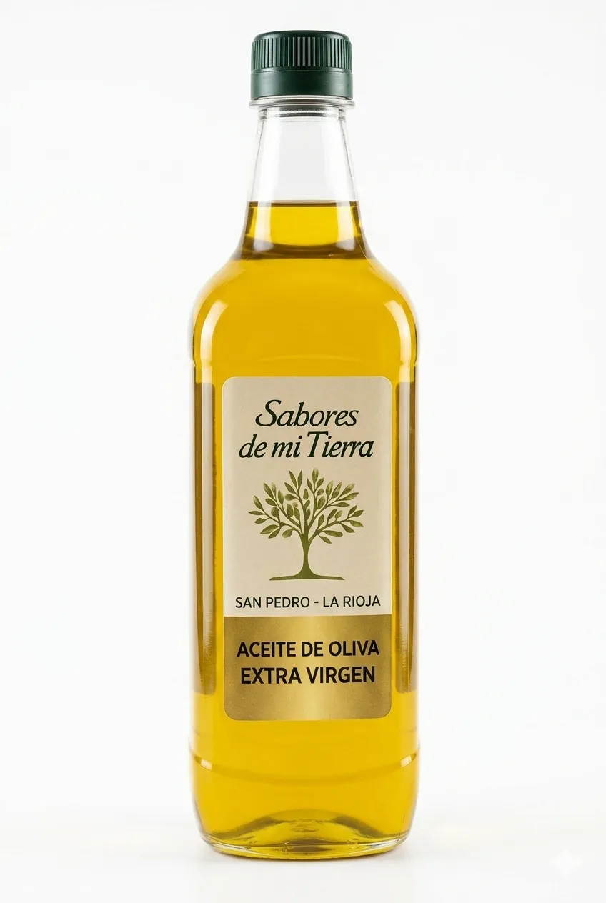 Aceite de oliva extra 1 litro - Sabores de mi Tierra Aceite de oliva extra 1 litro - Sabores de mi Tierra - Imagen 1